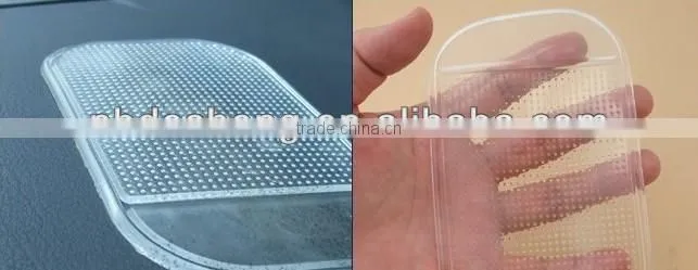 Pu Gel Sticky Pad Phone Holder For Car