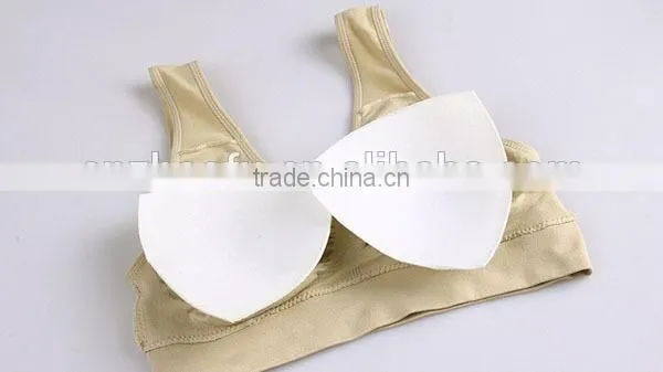 2015 Seamless mutiple colors comfortable yoga /sports bra with padding 1 set (3pcs)