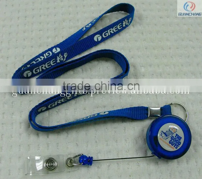 metal yoyo badge with metal hook