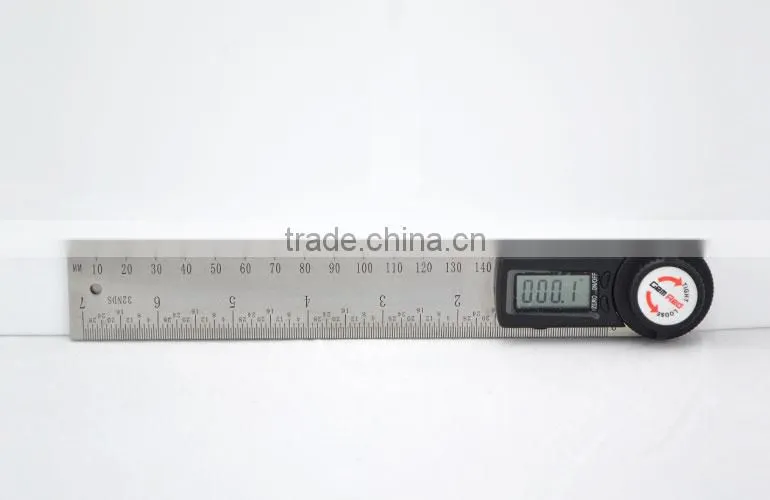 stainless steel blade 2&1 Digital Angle scale Ruler