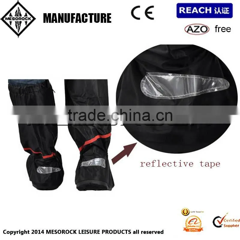 High Quality fashion outdoor waterproof shoes cover high shoes slip-resistant weatherproof cover thickening for motorcycle shoes
