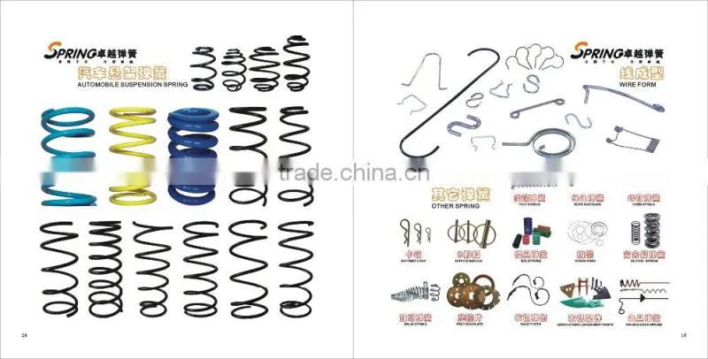 flat torsion spring, flat bed spring, flat spiral spring