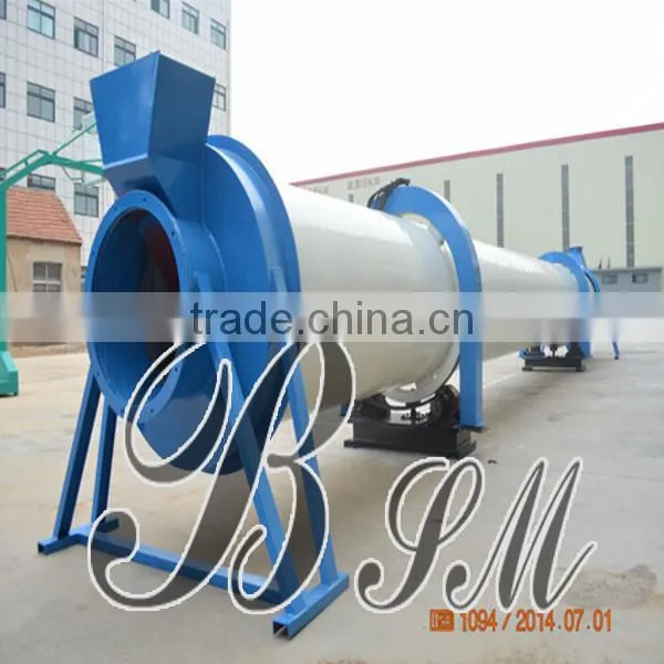 BSM profssional large scale direct fired rotary drum dryer for drying sand coal and wood
