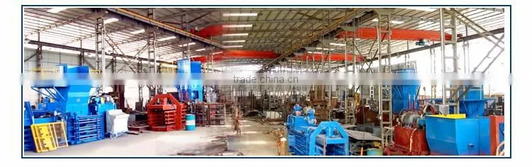 Easy operation 250T Hydraulic Automatic Baler baler machine