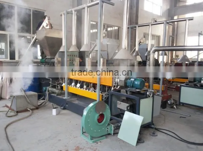 wood plastic granules making machine for making wpc granules