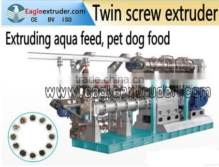 Hot selling poultry feed floating fish feed pellet manufacturing machine/animal feed production line