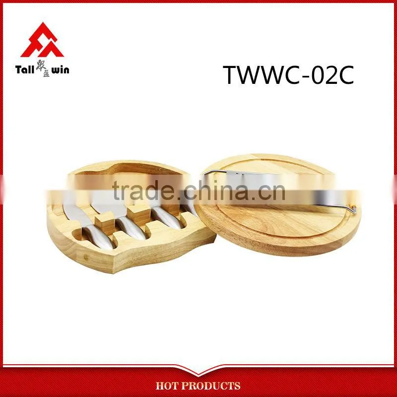 Stainless Steel Fine Double Mesh Wooden Handle Strainer