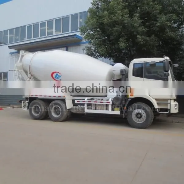 336hp 6*4 Auman FONTON Concrete Mixing Truck 12 m3