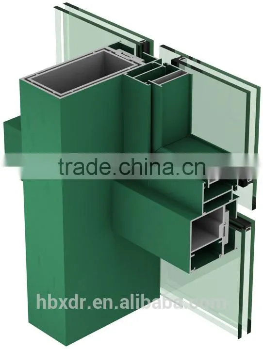 china manufacturer OEM accept wire drawing decorative aluminum profile