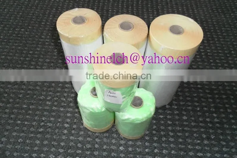 HDPE plastic drop auto masking film