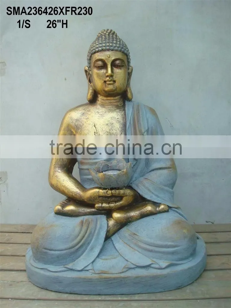 Large resin buddha statue for wholesaler