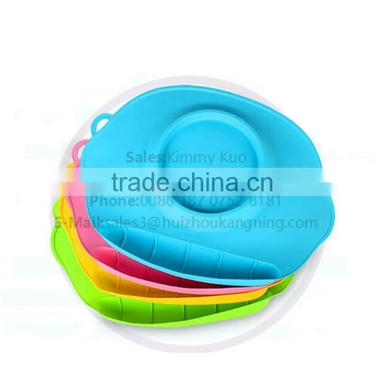 silicone placemat and trayb for baby placemat suction and placemat plate