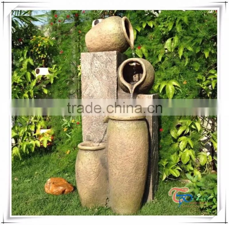 Traditional Large Electric Outdoor Water Fountain/Led Fountain Light
