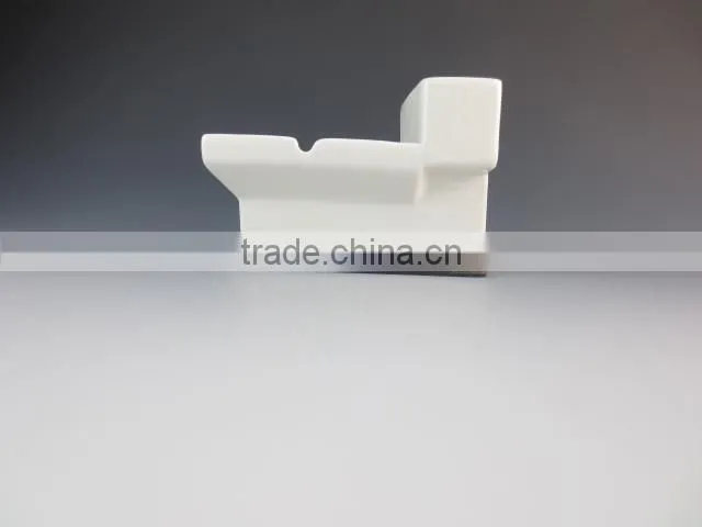white ceramics type funny closestool shaped eco-friendly ashtray