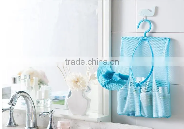 Wholesale Stock Small Order Hanging Convenient Classify Mesh Storage Bag