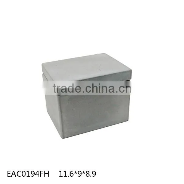 Concrete bathroom design Square Concrete Bathroom Set Lotion Dispenser Tumbler Tray
