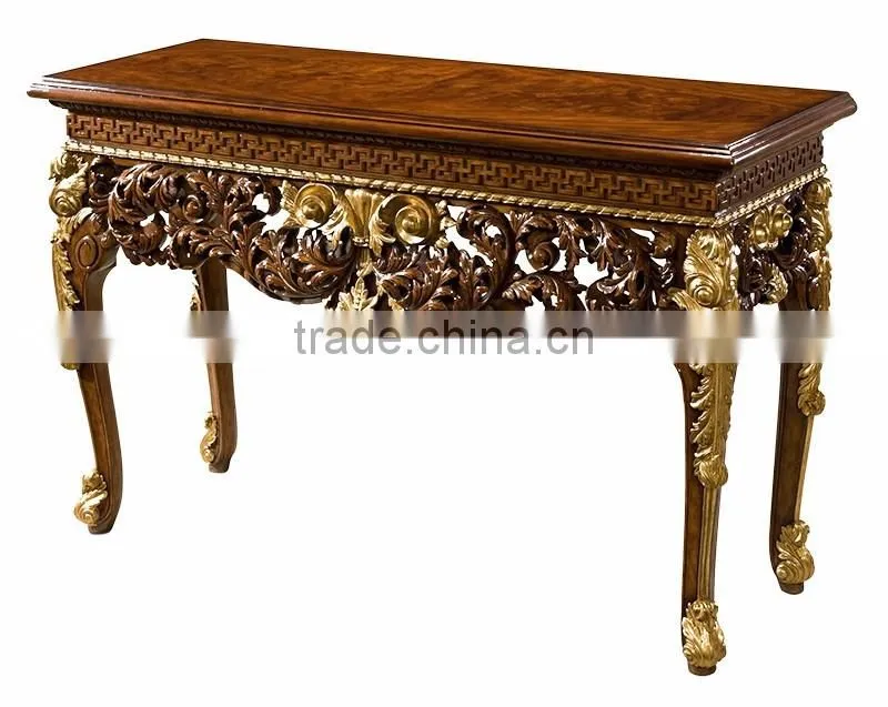 Highly Refine Regency English Victorian Designed Solid Wood Veneer Bureau Plat Office Writing Table BF12-05274f