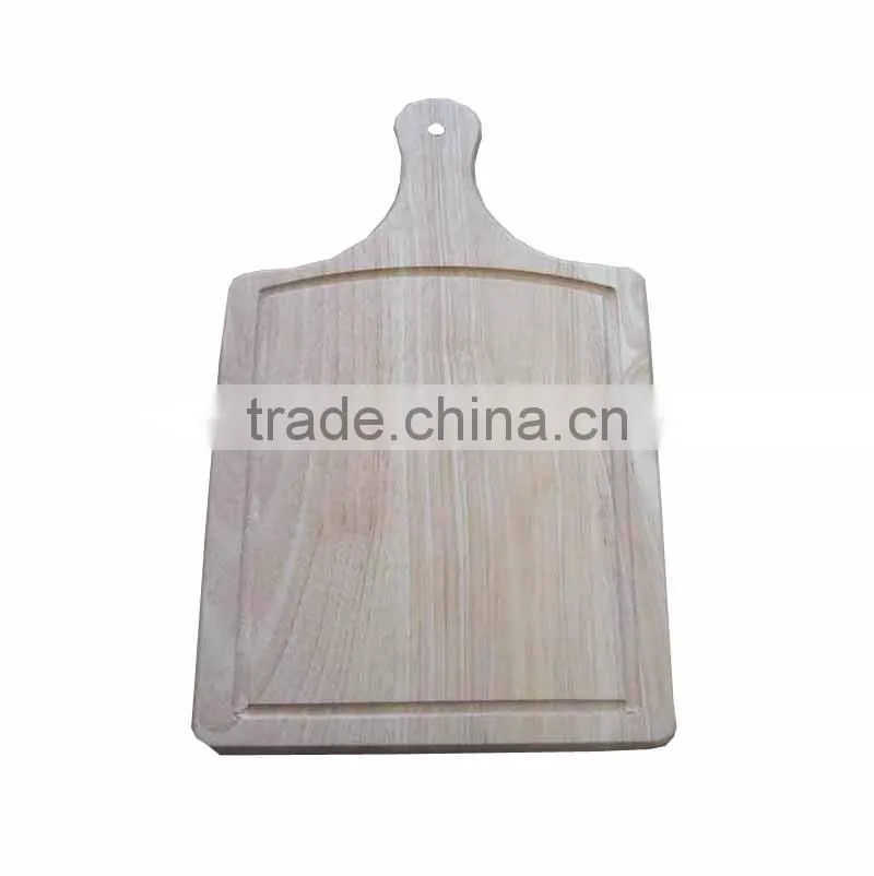 Eco-Friendly Groove Wooden Bread Cutting Board