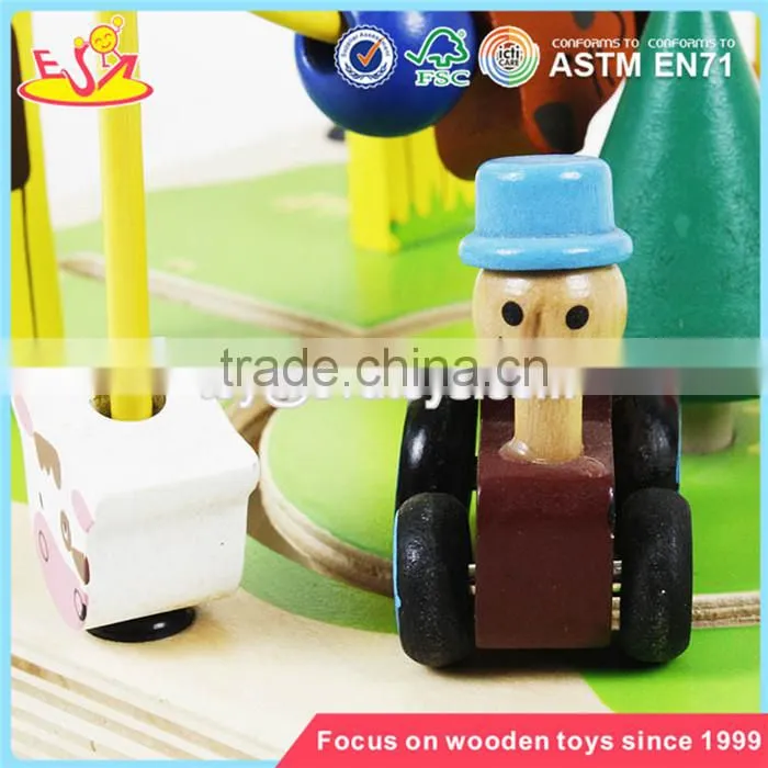 wholesale best toddlers wooden bead maze toy educational games wooden kids bead maze toy W11B141