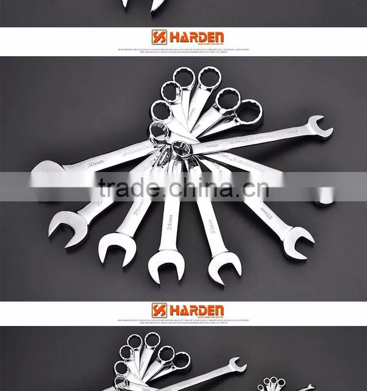540221Cr-v combination spanner different types of spanner /heads mirror polishing spanners