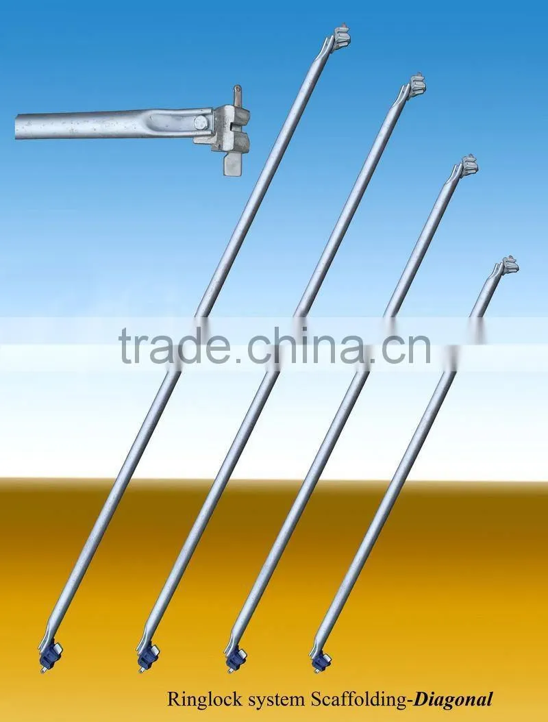 2000mm Ringlock scaffold standard/False timbering