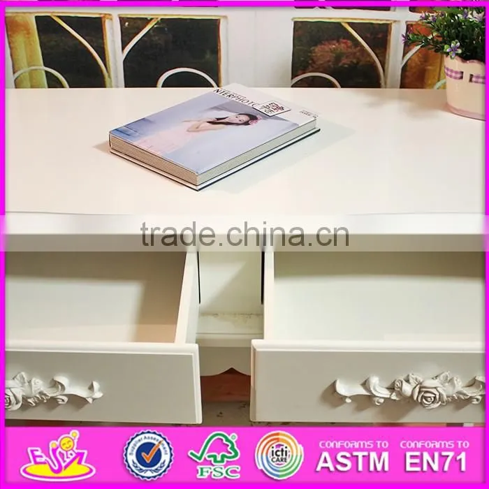 2016 wholesale luxurious solid wooden bedroom vanity W08G192