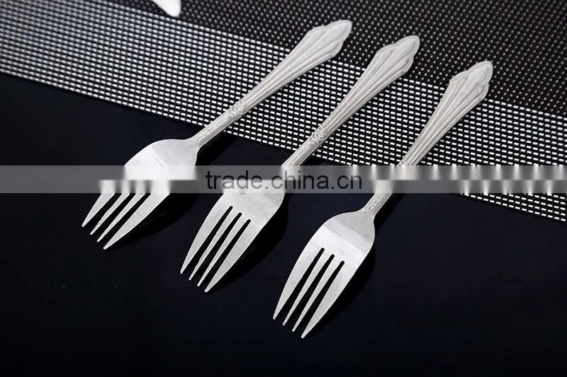 2016 fashion Aesthetic stainless steel fork the fork cattle Made in China