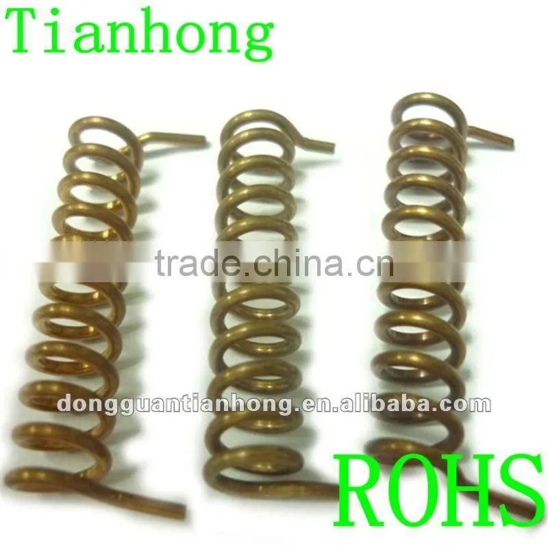 metal compression springs with diffrerent surface treatment