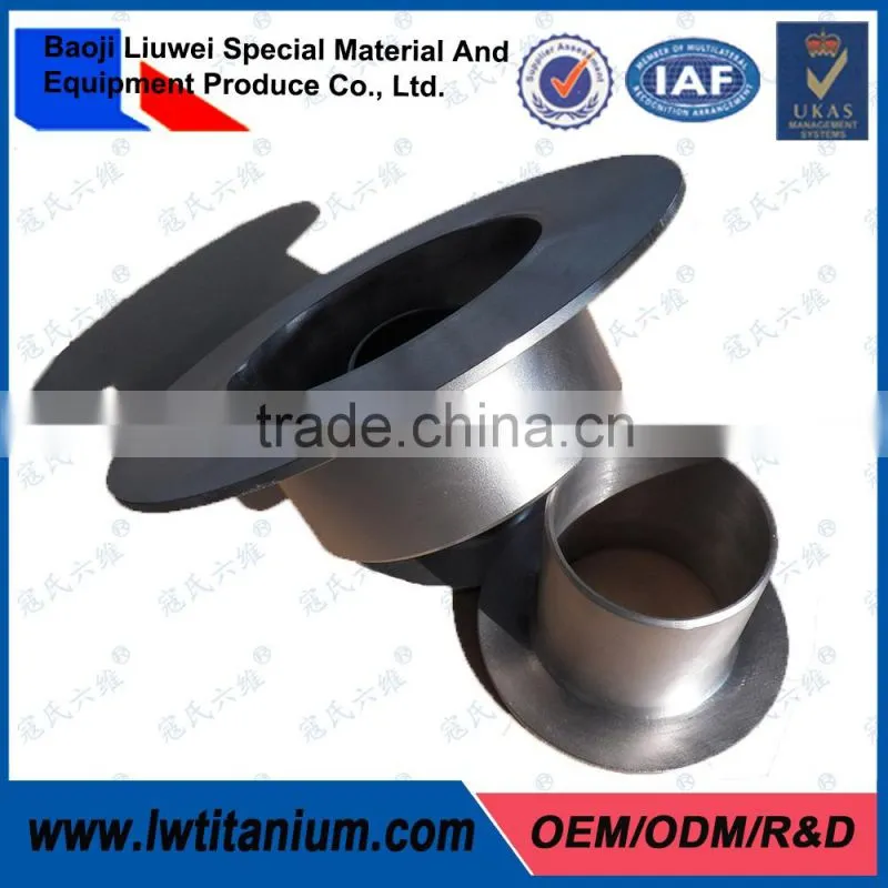 ASTM B363 WPT12 ASME B16.9 Titanio Stub Ends by LIUWEI
