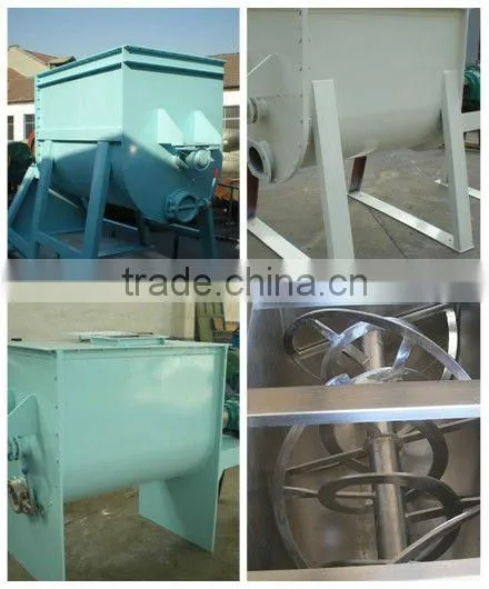 Double Ribbon Dry Powder Blending Forage Mixer