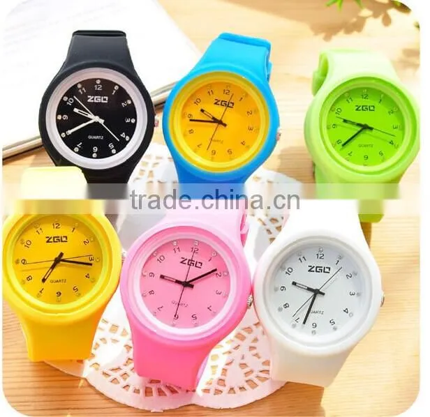Colorful Printed Silicone Watch Best Christmas Gift Watch