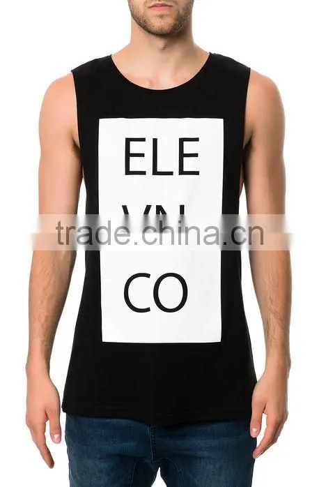 printed bulk tank top for men