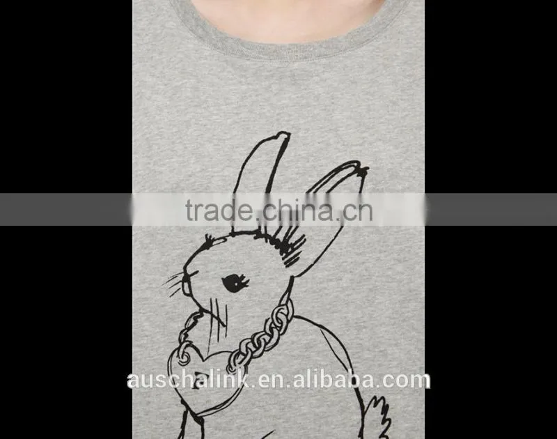 brand round collar lovely gym running t-shirts for girls