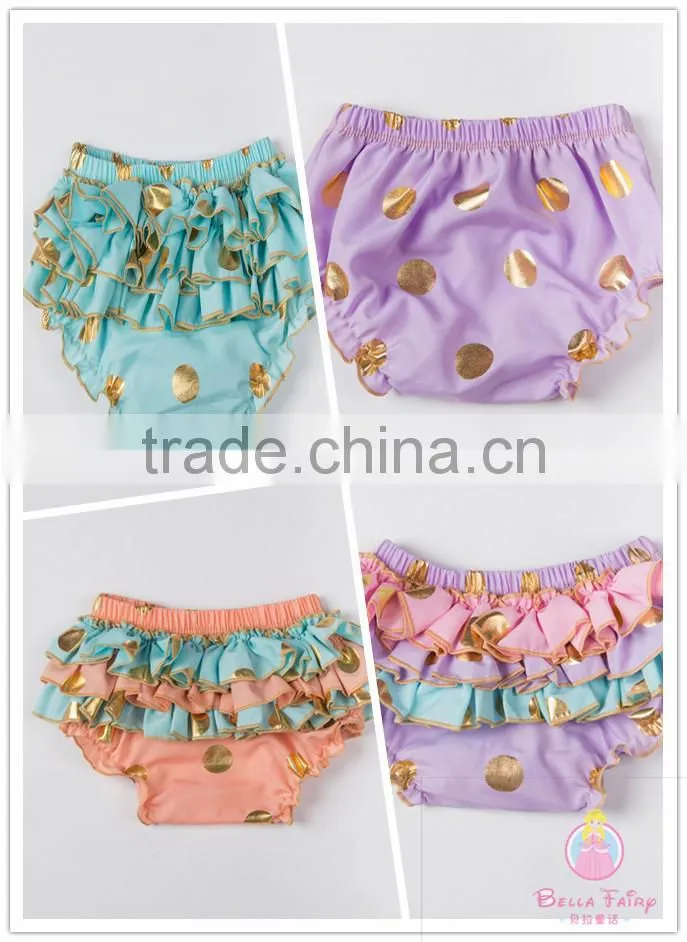 Wholesale baby bloomer sweet panties kids diaper cover bloomer baby sequin shorts