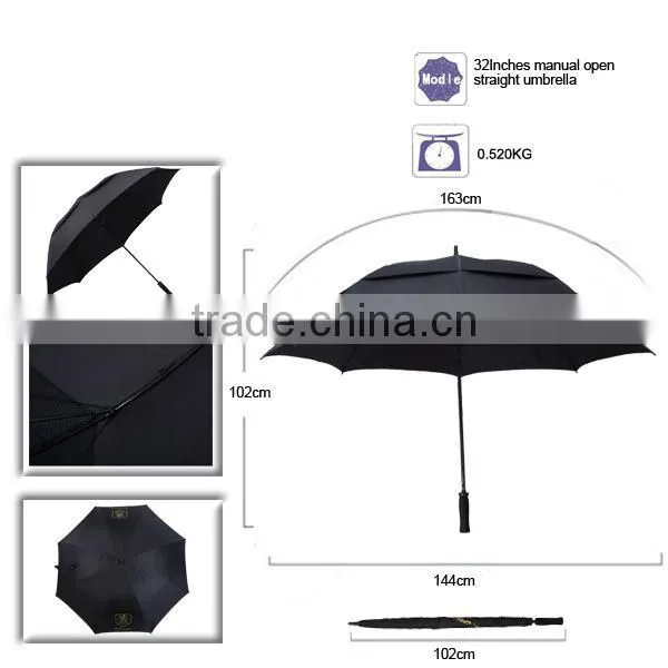 Hot Selling Gustbuster Golf Umbrella