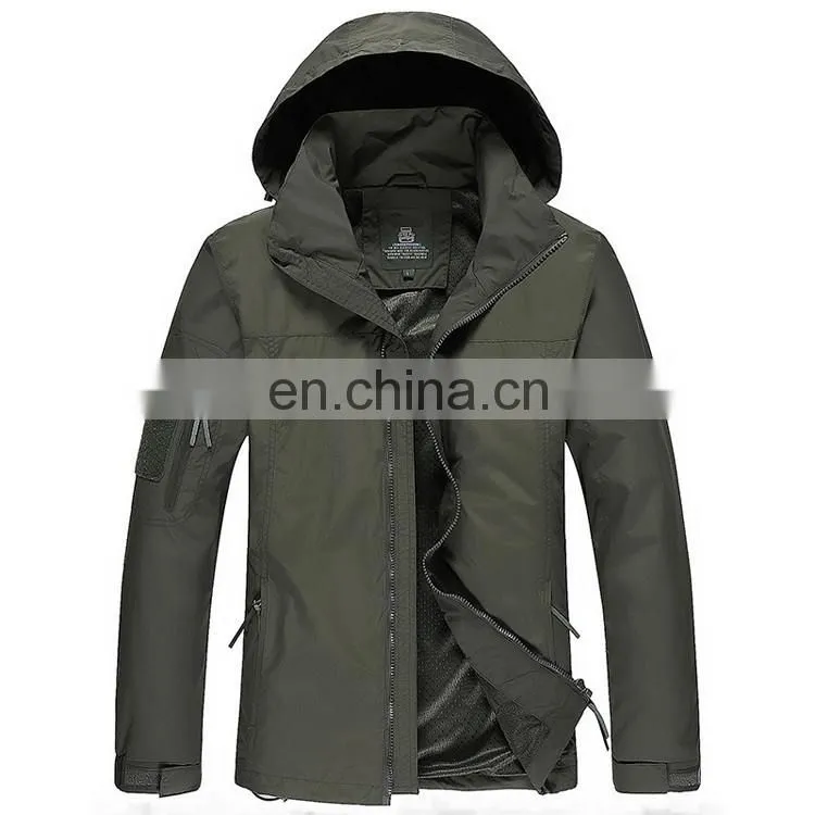 waterproof jacket lightweight camping wear with a stowable hood