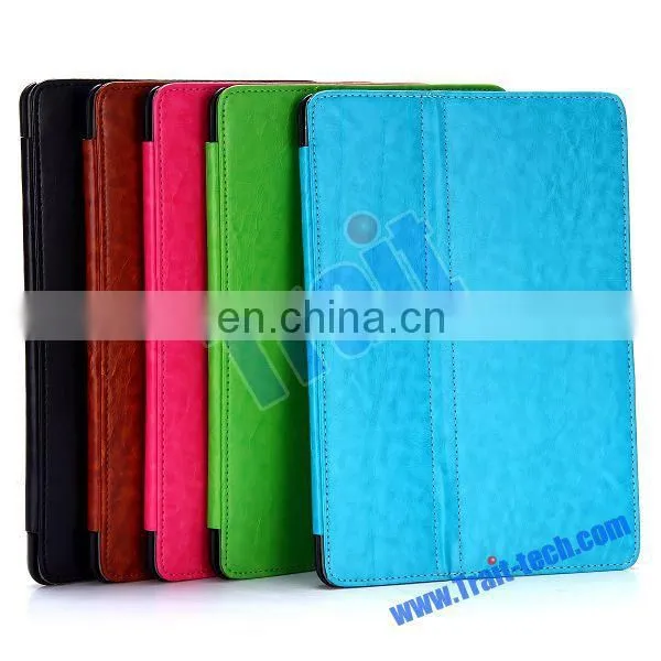 Factory OEM Flip Stand PC PU Cases for iPad Air 2