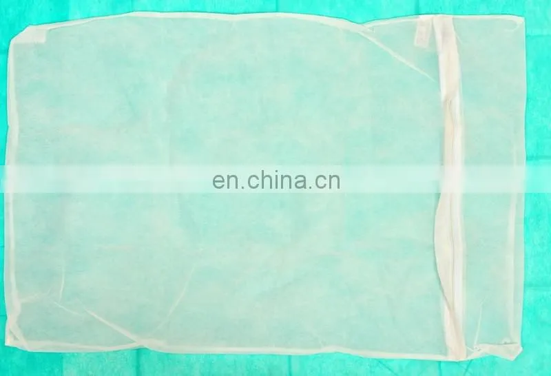 Surgical disposable PP nonwoven colored plastic cover pillow