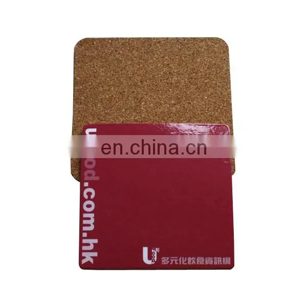 custom funny design cmyk full color printing cork puzzle placemat