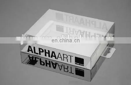 2014 fashion transparent pvc box