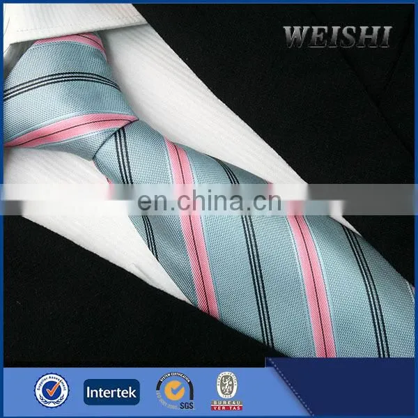 Men's Woven Striped Business Ties 100%Silk Plaid Neck Ties