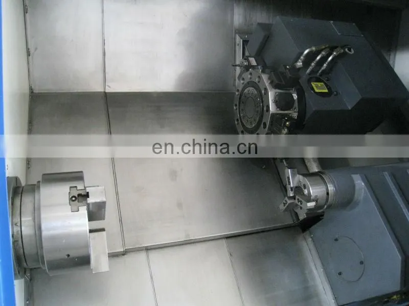 CNC350A cnc slant bed turning haas cnc lathe live tooling