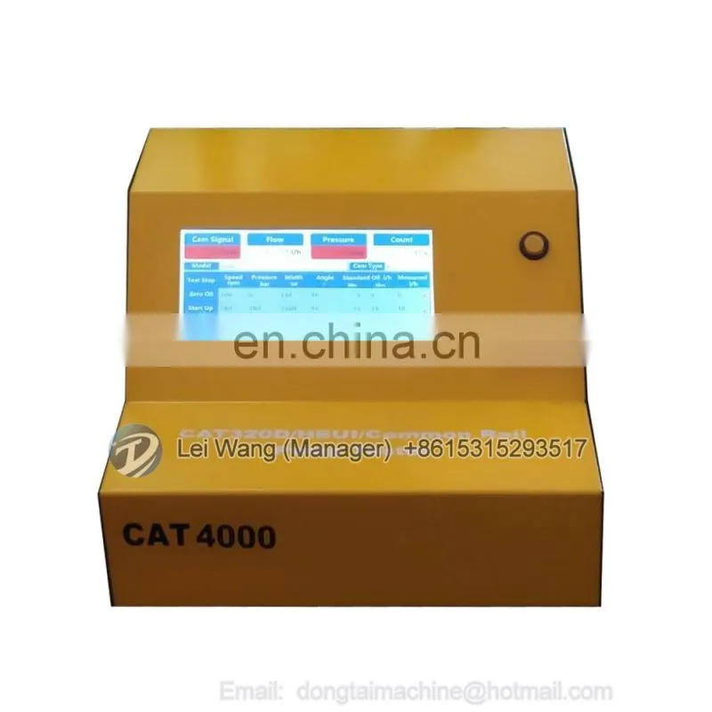 CAT C7 C9 actuation pump drive tester