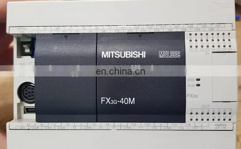 Automation Control Mitsubishi High Speed FX Family PLC controller FX3G-40MT for air compressor