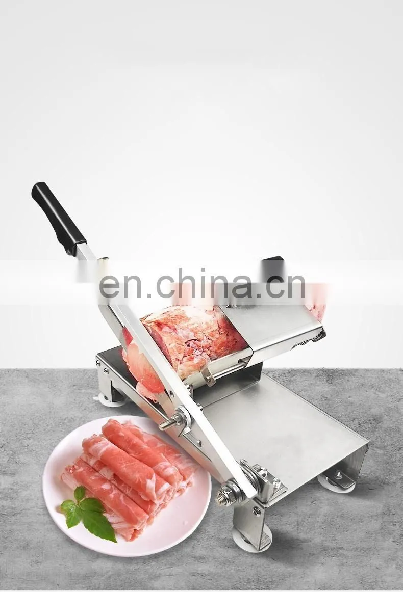 Mini Meat Slicer for home use /vegetable slicer/Small chicken beef lamb meat horizontal cutting machine slicer
