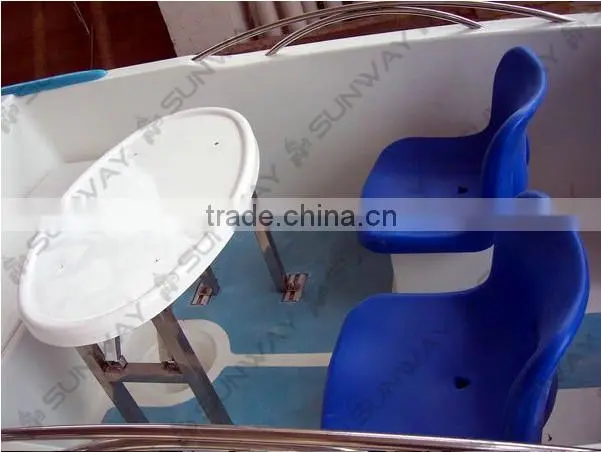 300W 500W Fibreglass electric boat
