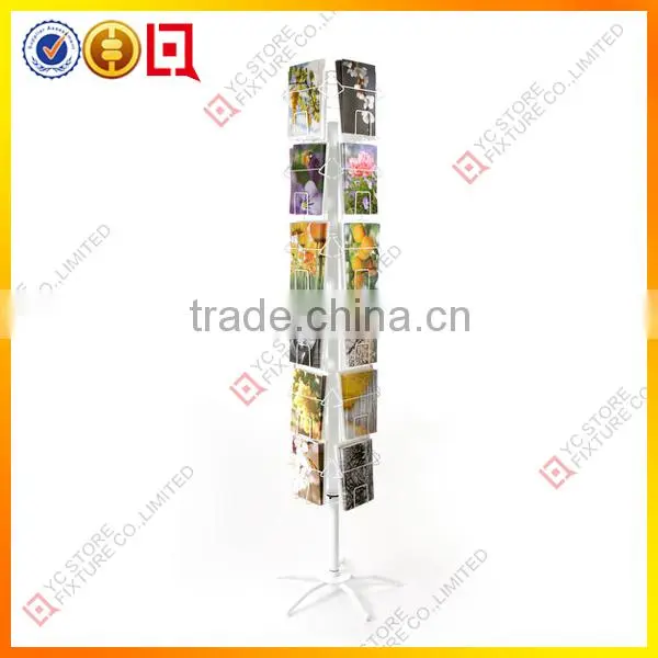 Multilayer wooden greeting card racks