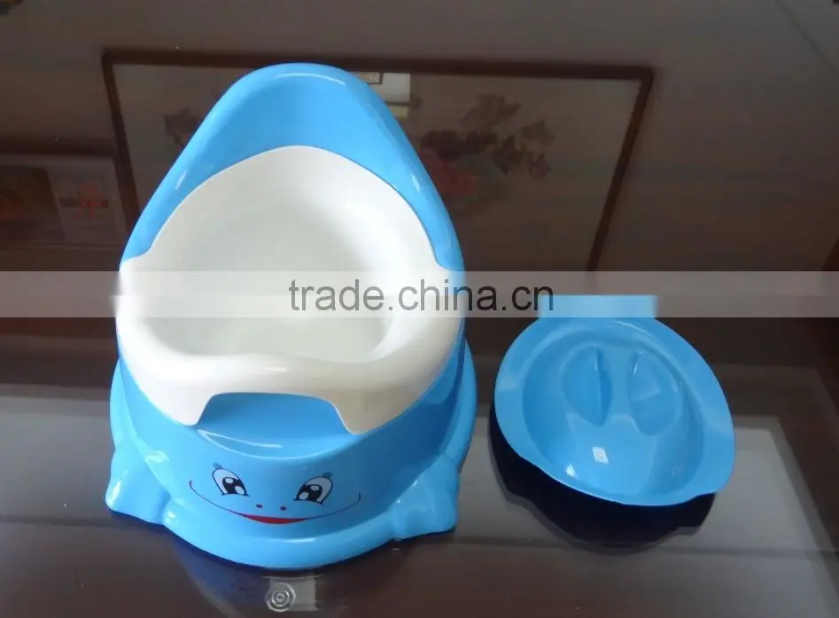 Hot selling new design plastic baby potty