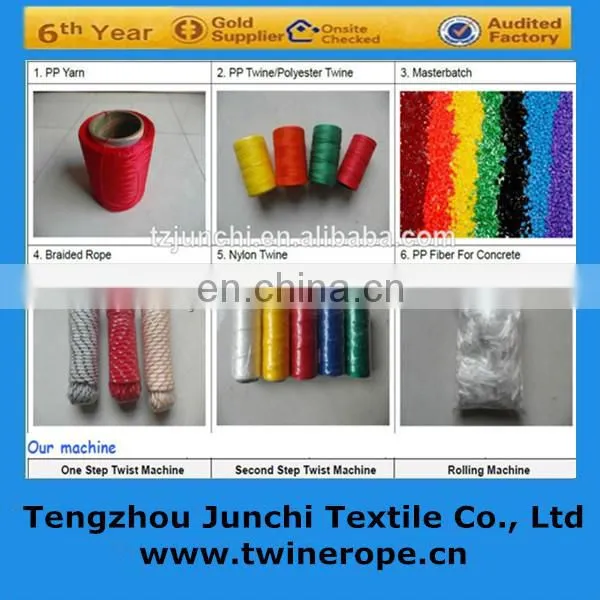 high tenacity polypropylene multifilament yarns sealing line
