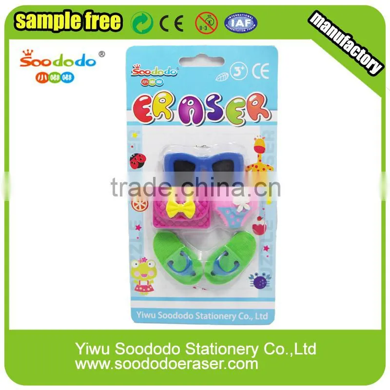 eraser puzzle stationery set for school